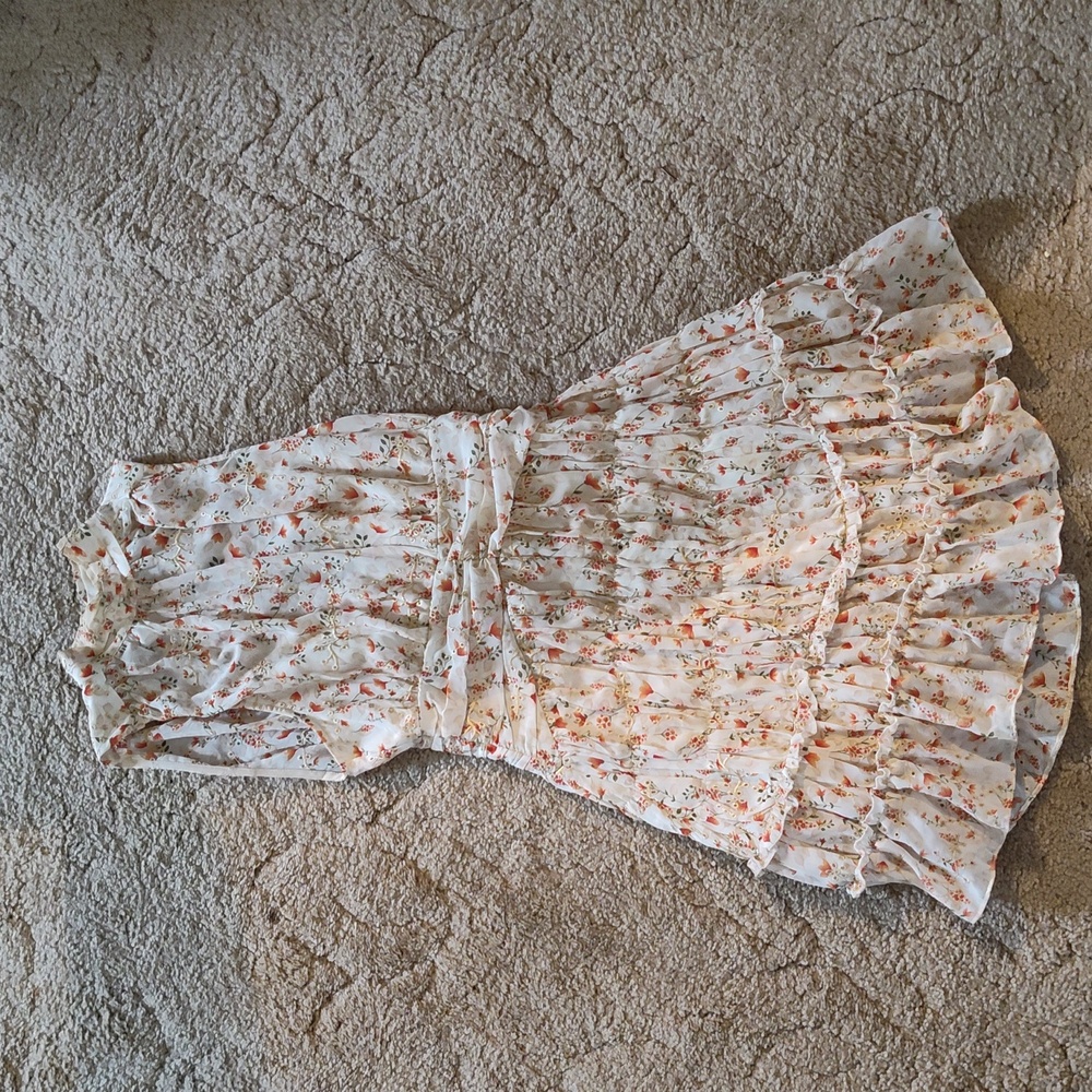 Here comes the sun floral dress